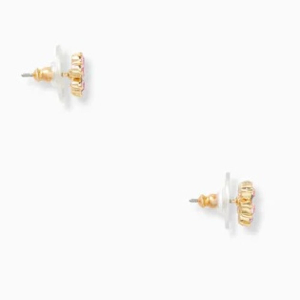 ♠️ Kate Spade ♠️️️️️ Pink Flower Stud Earrings - Picture 6 of 7